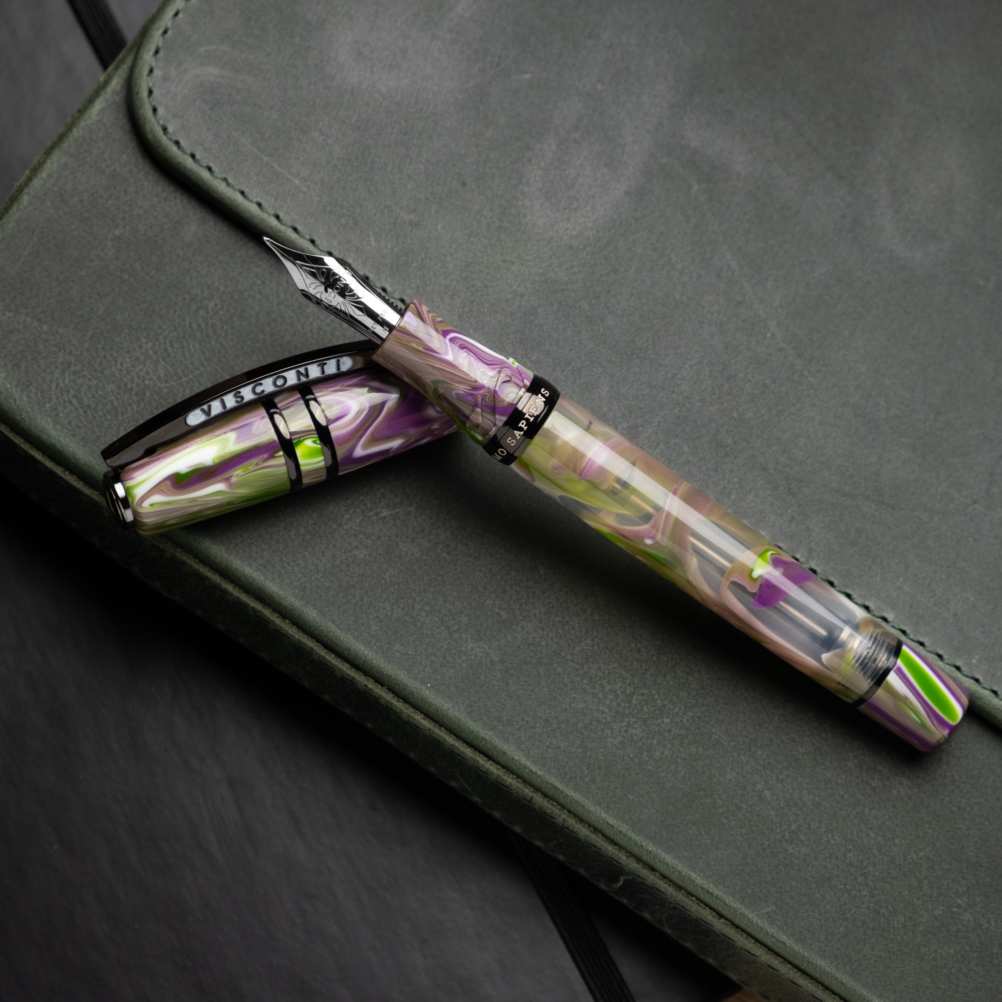 Visconti Homo Sapiens Lotus Garden Fountain pen - Vulpen